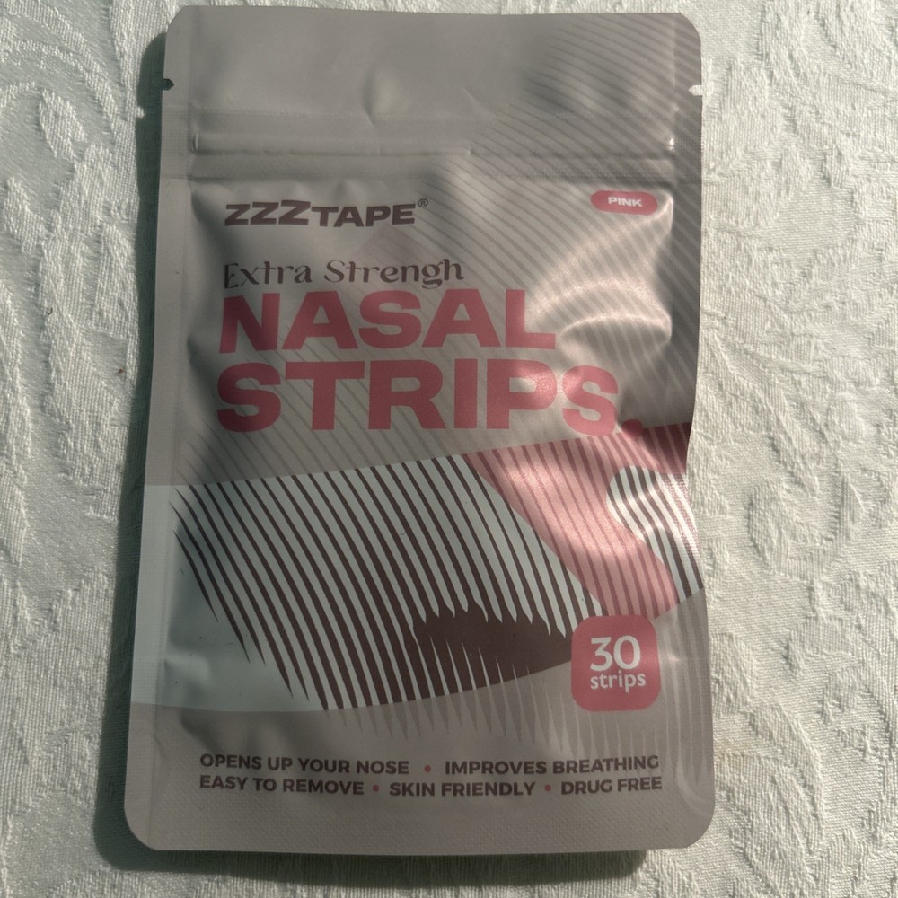ZZZTAPE Extra Strength Nasal Strips PINK