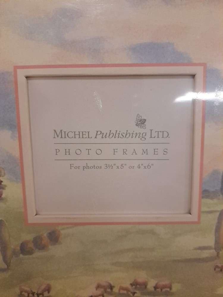 Vintage Meadow & Sheep Michel Publishing Photo Frames