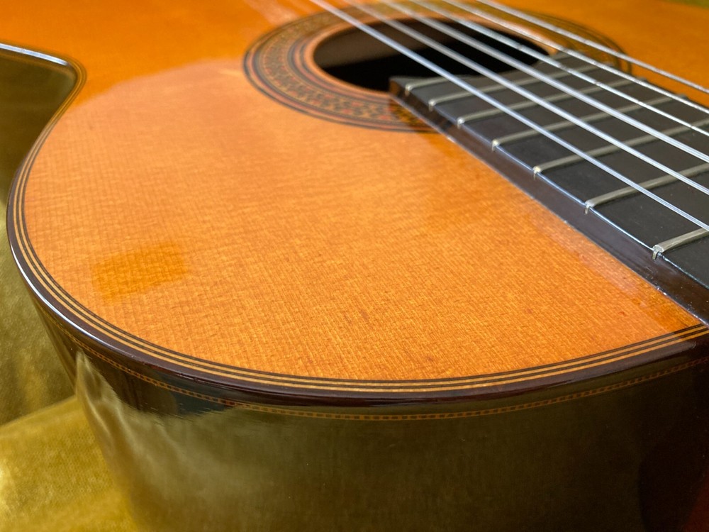 Sakazo Nakade 2000SS classical guitar 1971 – solid, braz rw, carved, signed