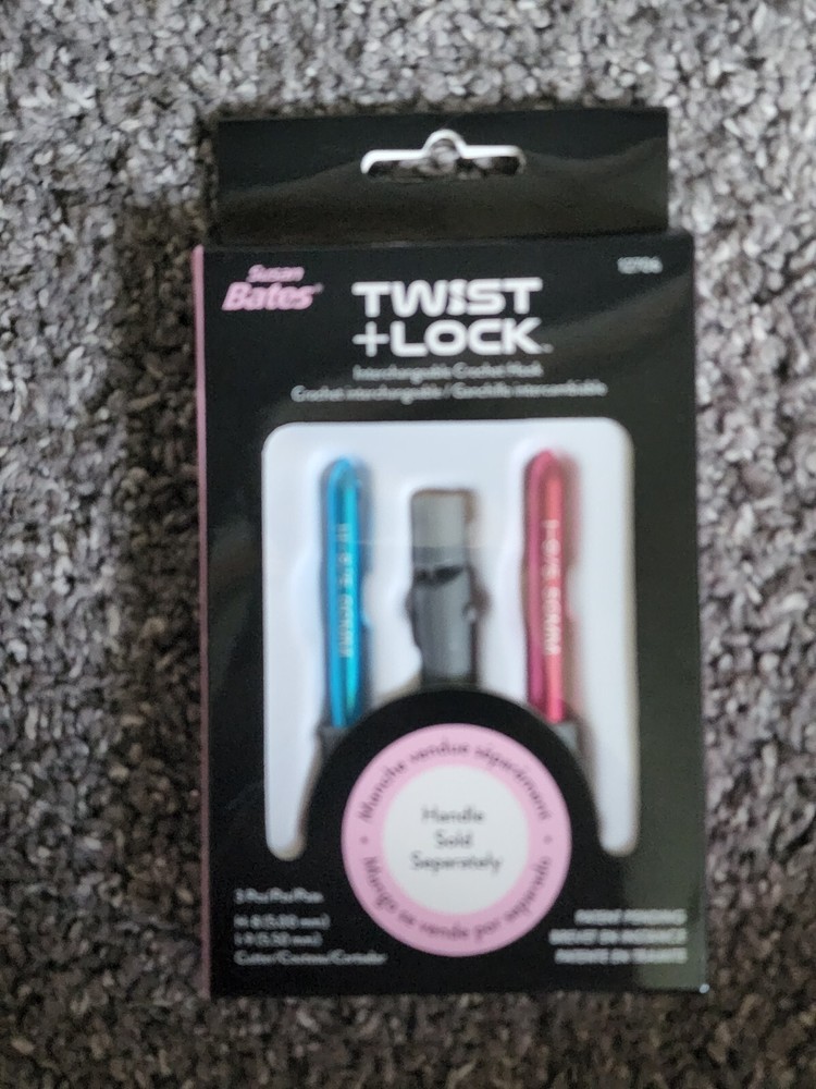 Susan Bates Twist + Lock Interchangeable Crochet Hook