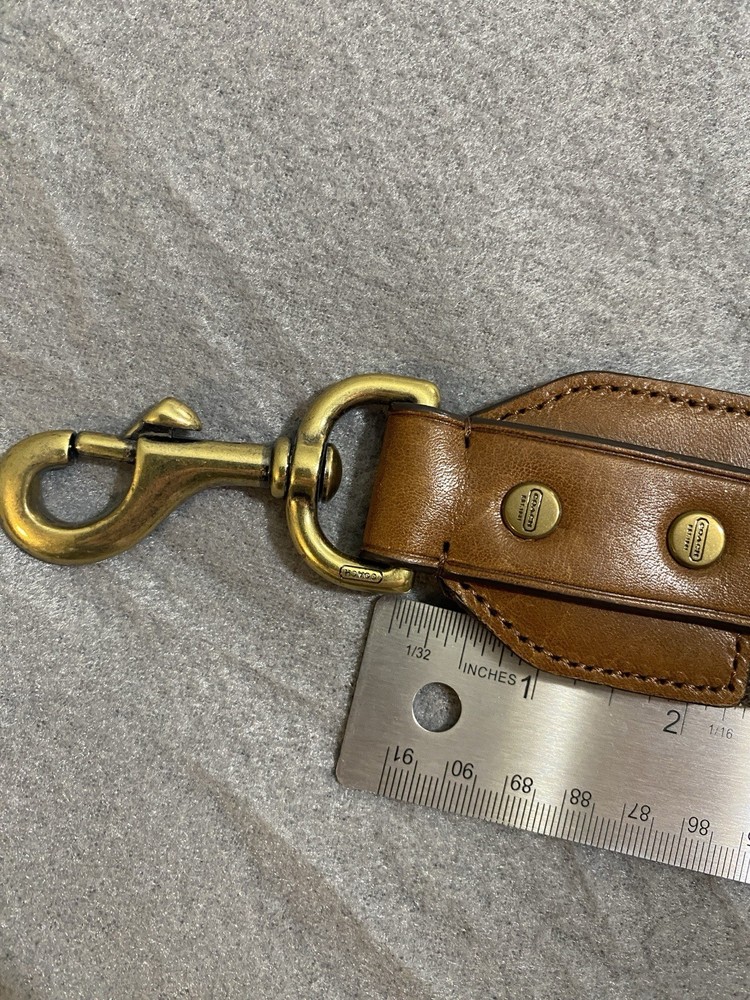 Vintage Coach Luggage Strap