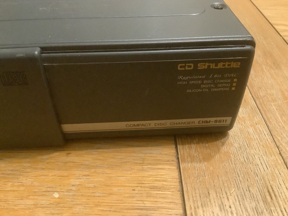 ALPINE CD Boot 6 DISC CHANGER CHM-S611 UNTESTED