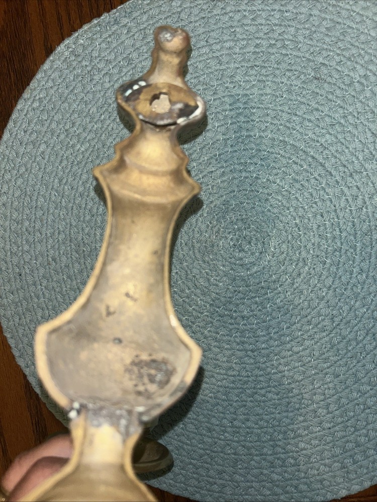 Vintage Brass Wall Sconce Candleholder