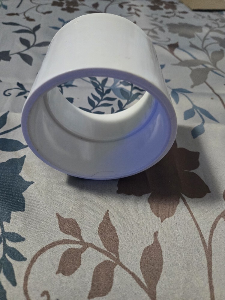 IPEX System 636 Flue Gas Vent 4 inch PVC Coupling - 196353