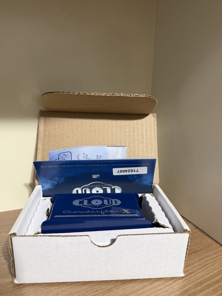 Cloud Microphones Cloudlifter CL-X Microphone Preamplifier