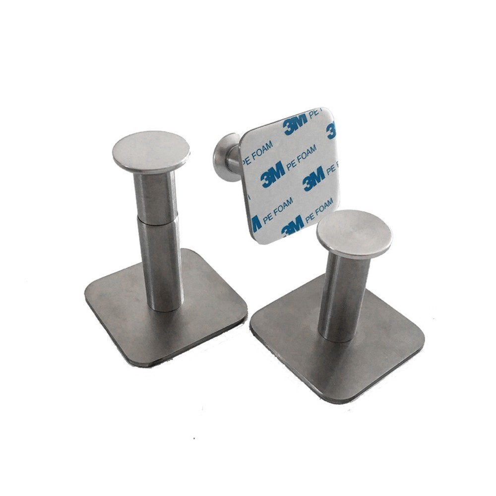 2 Pcs Sticky Hanging Hooks Extensible Headphone Stand Headset Hanger