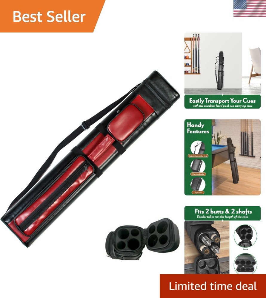 Hard Pool Cue Stick Carrying Case