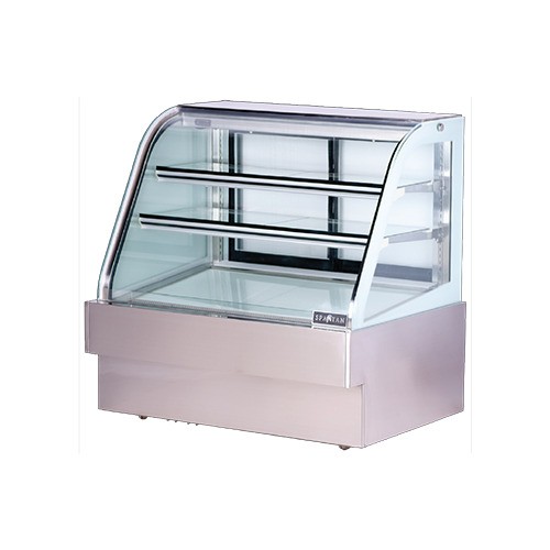 Spartan Refrig SD-48 47" Curved Refrigerated Deli Display Case
