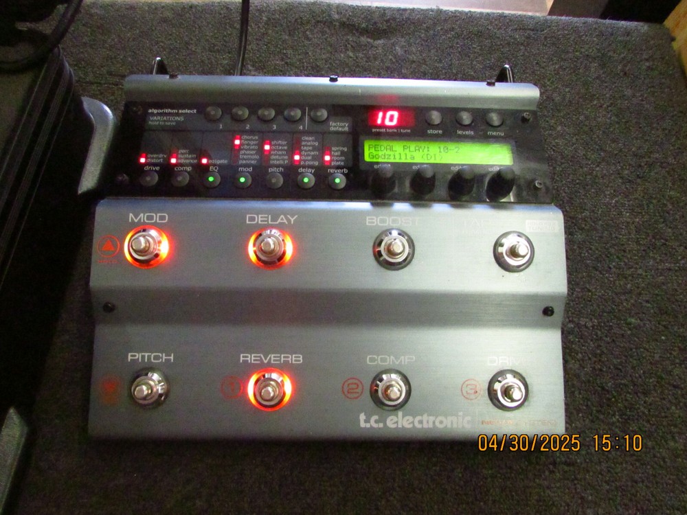 T.C. Electronic Nova System Guitar Multi Effects Processor Pedal