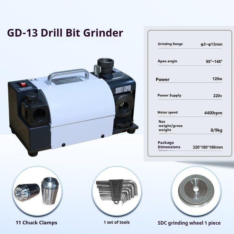 Drill Bit Grinding Machine, A Universal Grinding Tool for Twist Drill Bits