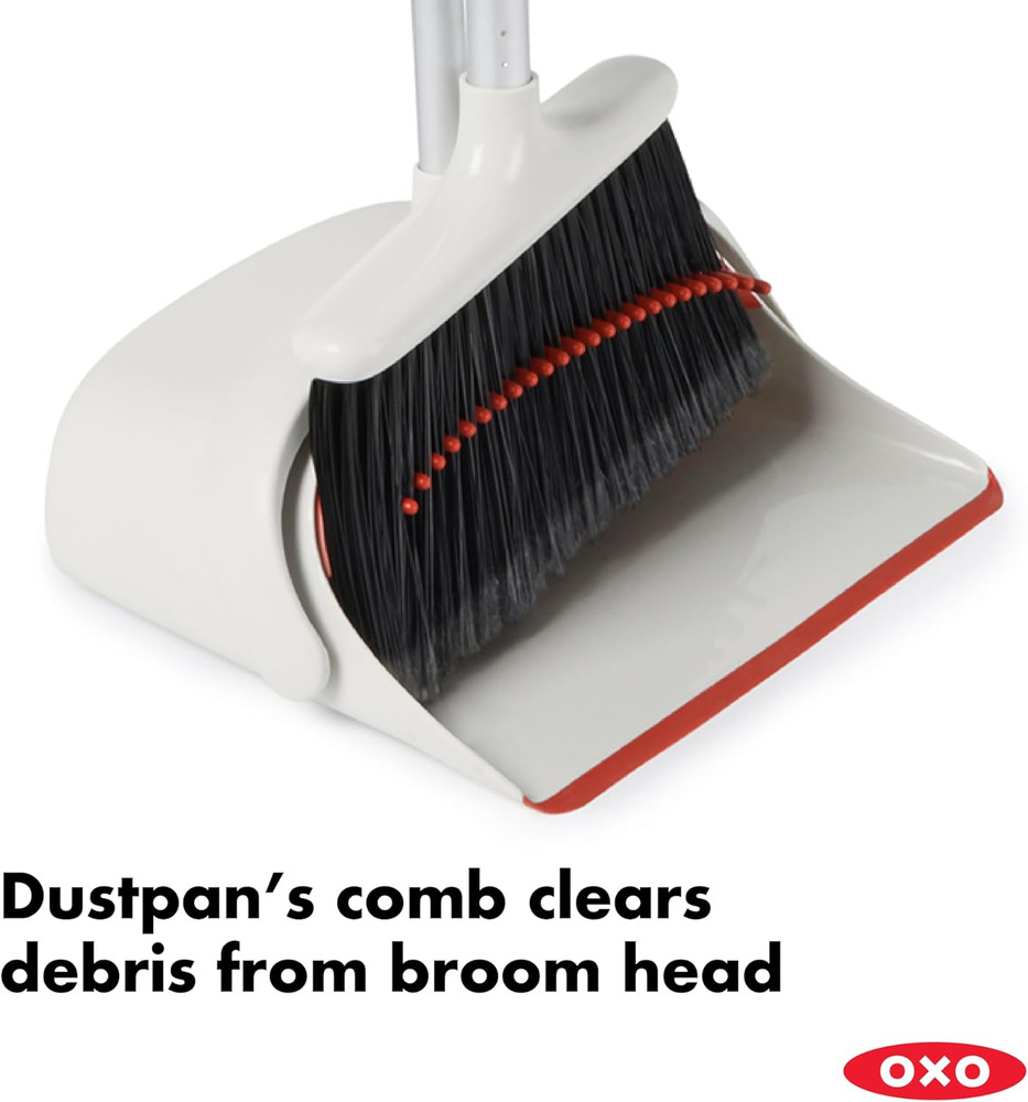 Large Upright Sweep Set, Off-white, 8.5" - 12"