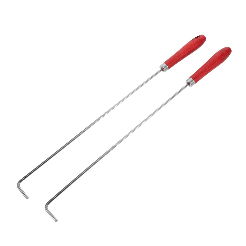 2 Pcs Fire Poker Stick Pit Tools Campfire Accessories Place Indoor