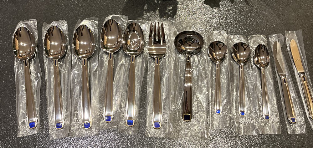 Gotham Regalia Court 12 Pc Assorted Flatware Serving Pieces