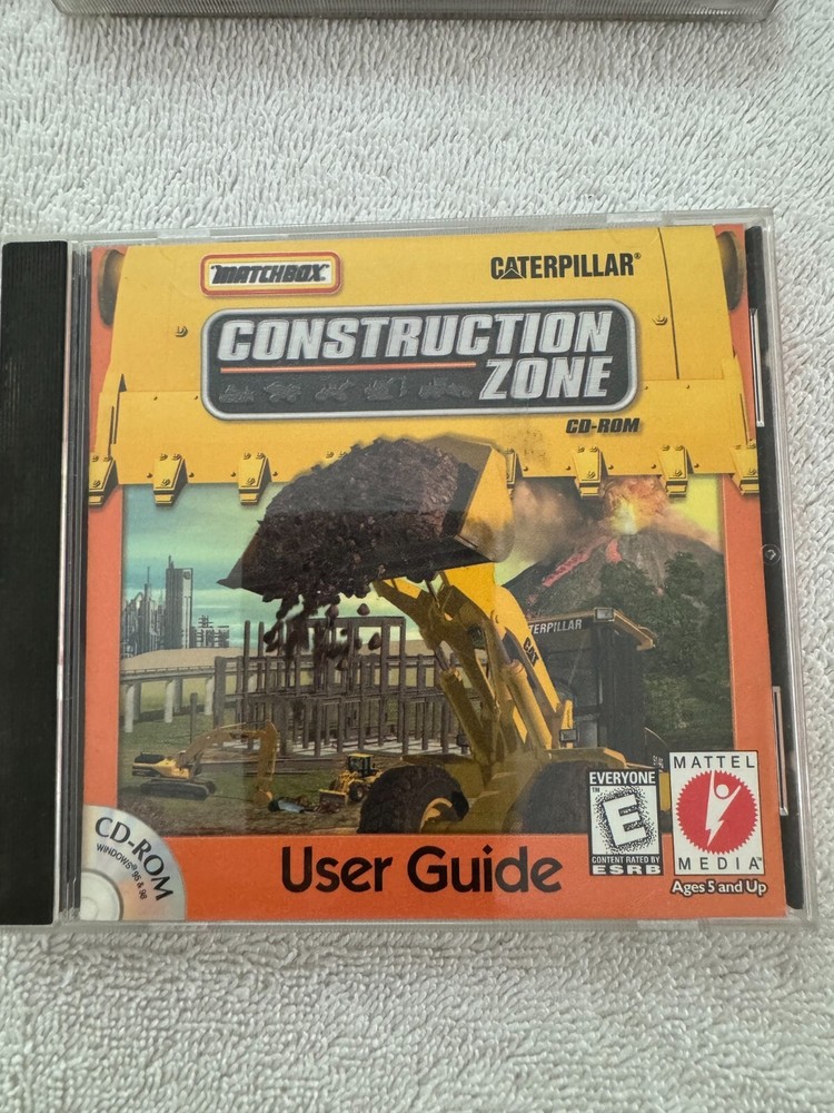 Caterpillar Construction Zone PC - 1999 Mattel Windows 95/98