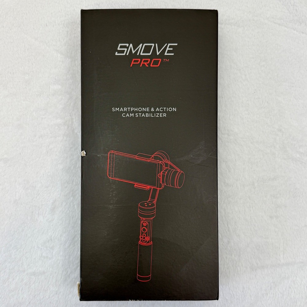 Smove Pro Smartphone & Action Cam Stabilizer Black