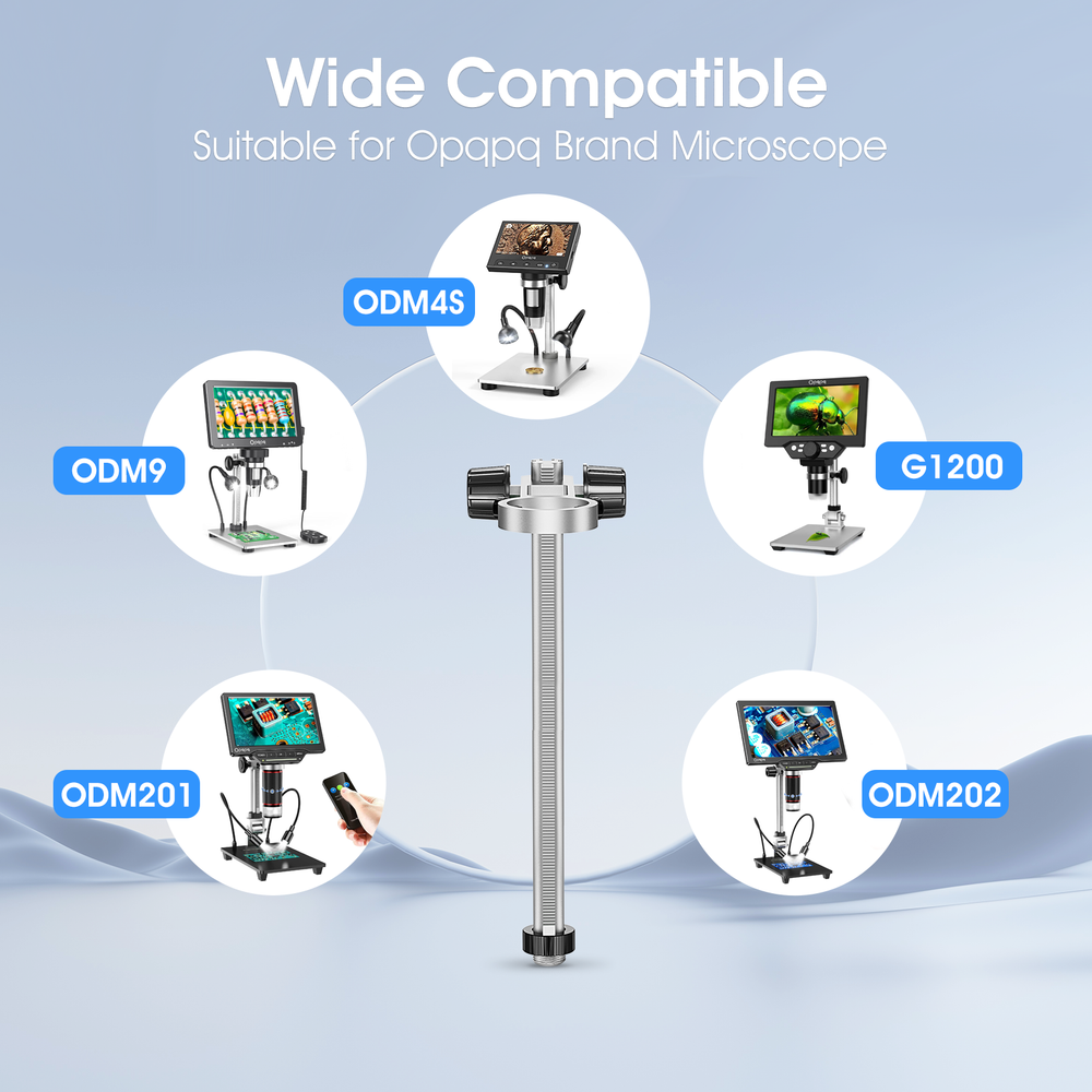 26cm Universal Digital Microscope Stand Adjustable Holder for TOMLOV DM202 pro