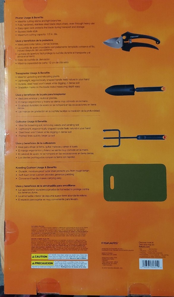 Fiskars Prep, Plant & PRUNE COMFORTABLY