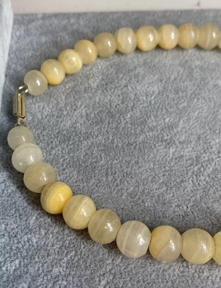 Agate Bead Necklace