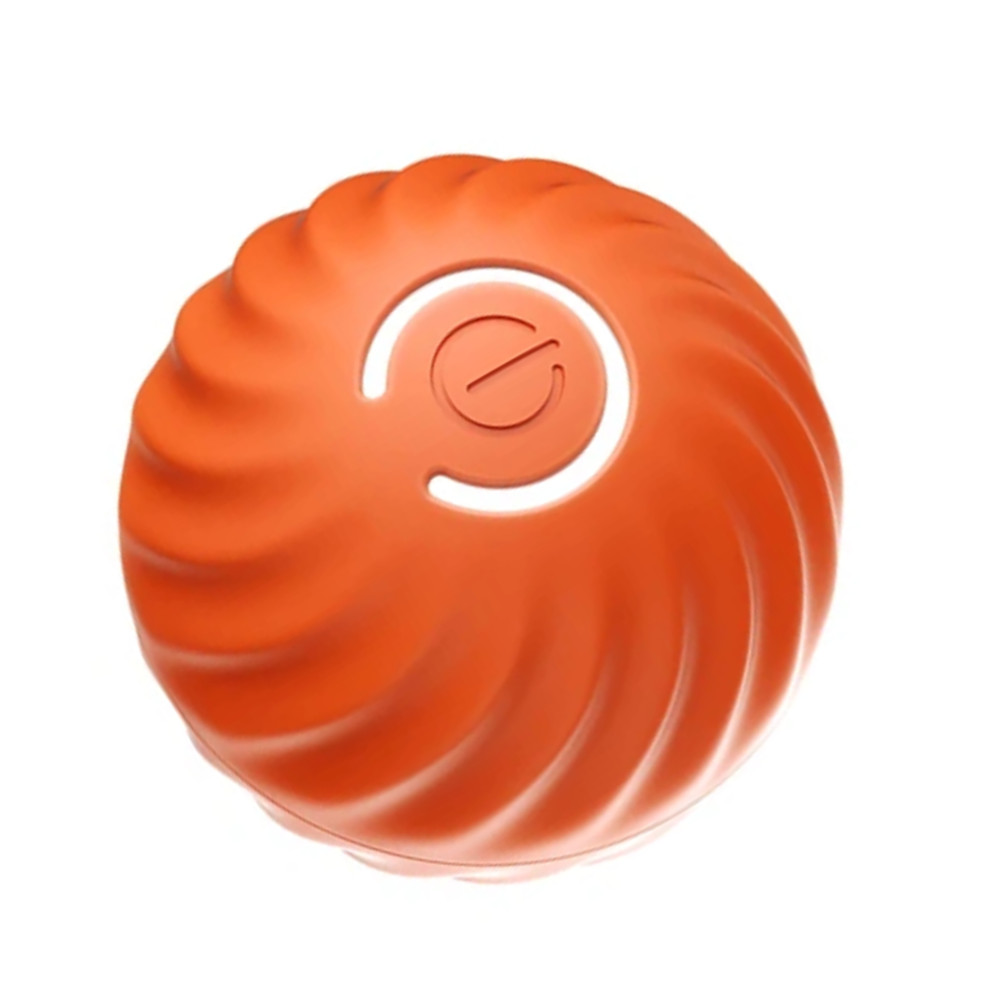 Orange Gravity Jump Ball Toy Replacement Shell TPR Diameter 52mm Dog Plaything e