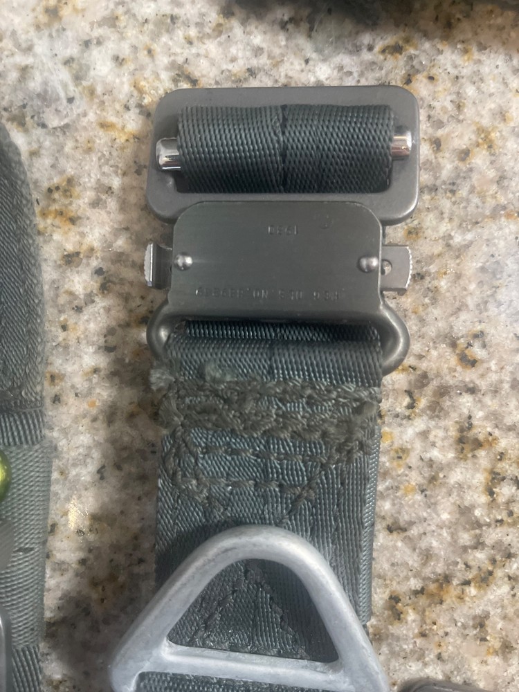 US Navy F-4 Phantom Ejection Seat Pilot's Leg Garters
