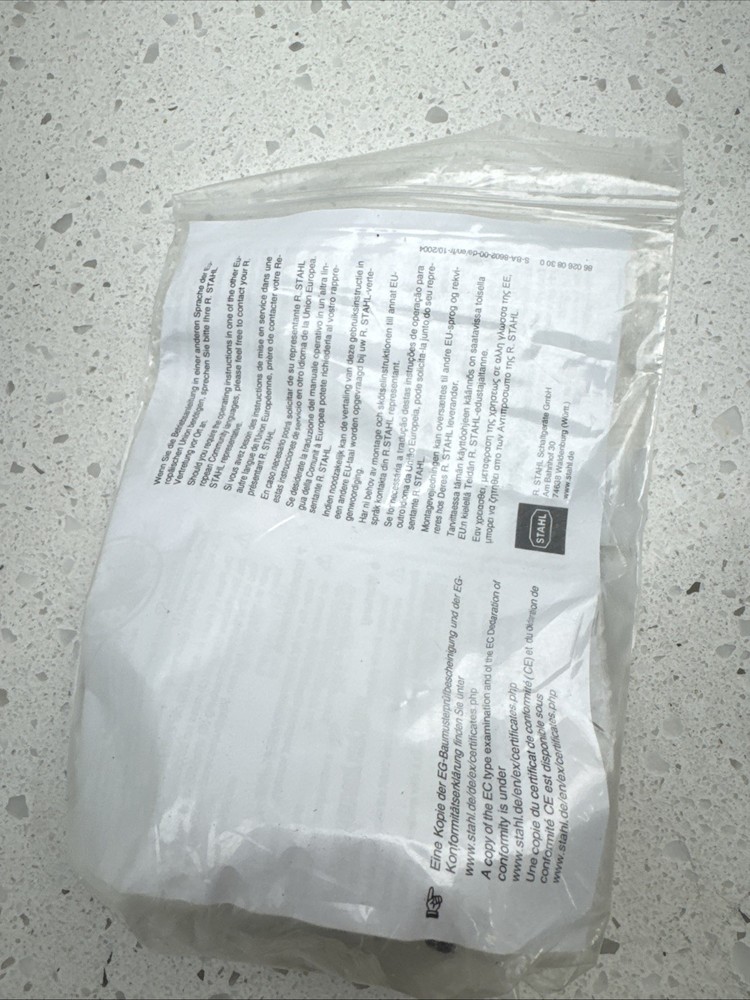 Stahl Pushbutton Black 155526