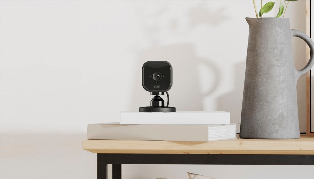 2 Pack Blink Mini 1080p WiFi Security Camera with Motion Detection, Night Vision