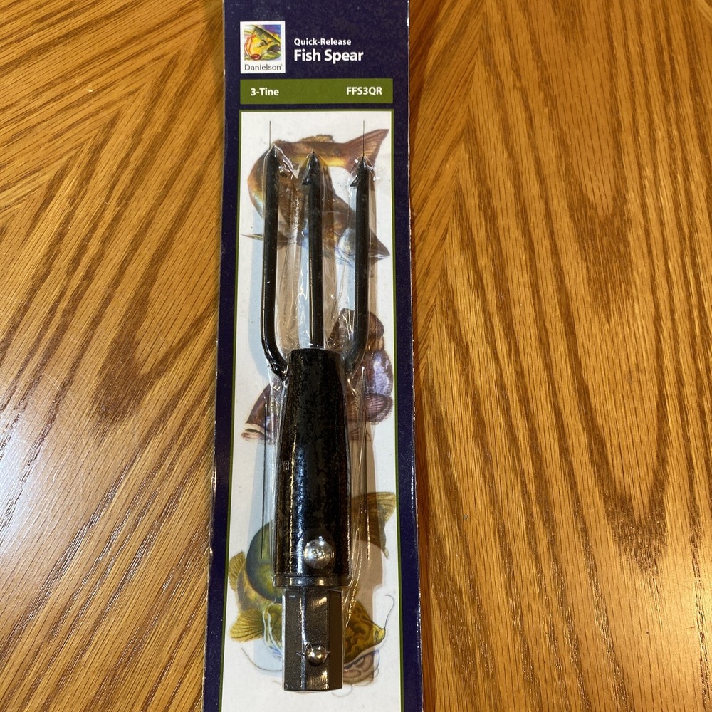 Danielson Quick Release 3 Tine Prong Fish Gig Spear FF3QR