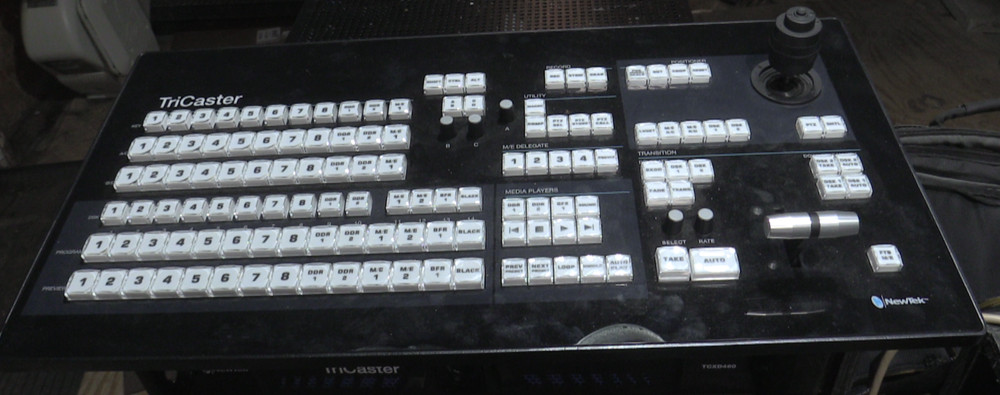 Vizrt/NewTek TriCaster TC1 Live Production System. Fully Tested + Control Panel