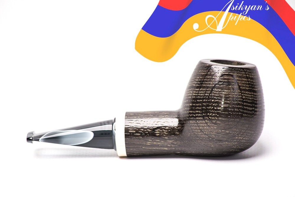 Asikyan Pipe #454/25 Reverse Calabash Morta Smooth Hand Made