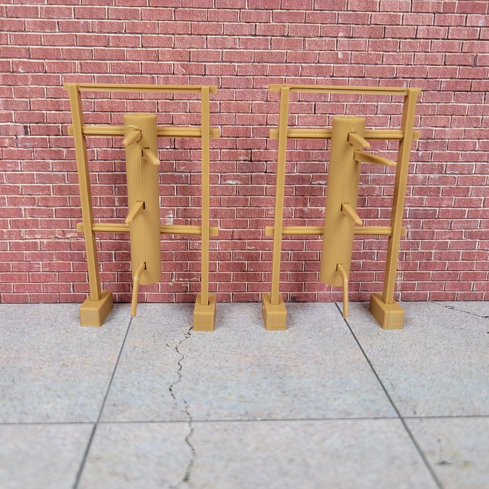 Practice Dummy Models 2 pack 1/24 Scale Diorama Action figure Dollhouse