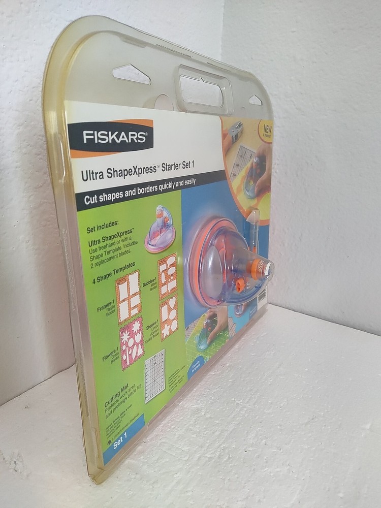 🟠FISKARS Ultra Shape Express Cutter - Cut Shapes & Borders Easily🟠