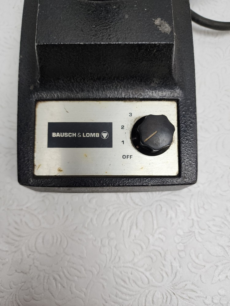 Bausch & Lomb Microscope Transformer Light Source Holder 31-35-28 Lab Device