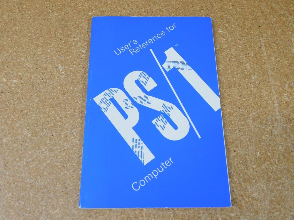 IBM PS/1 Computer User's Reference Guide Manual (original)