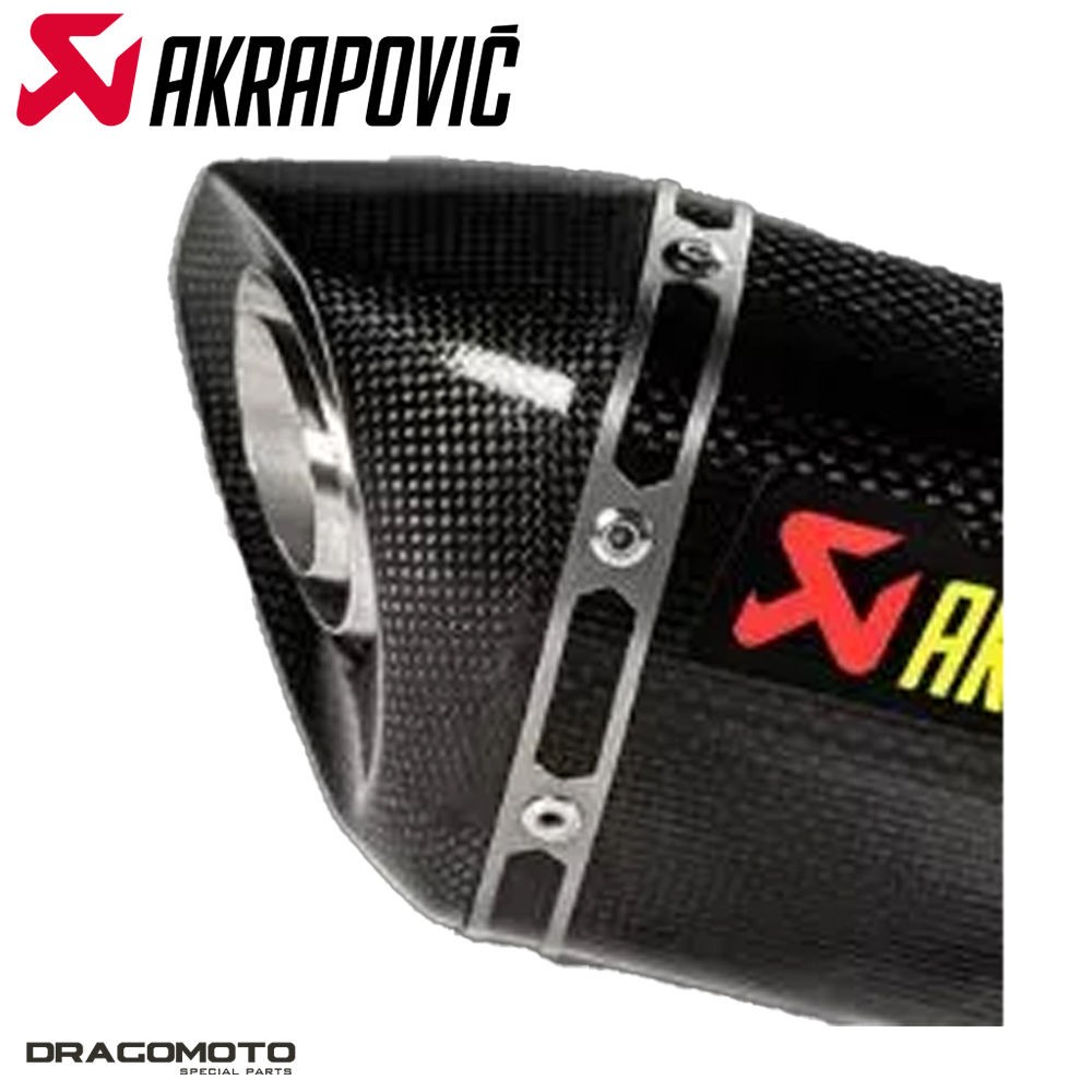 End Cap AKRAPOVIC Carbon V-EC348