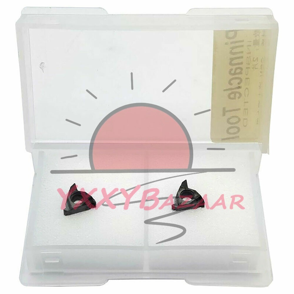 2pcs 11ER A60 CBN Polycrystalline Diamond CNC Carbide Threaded inserts 11ER A60