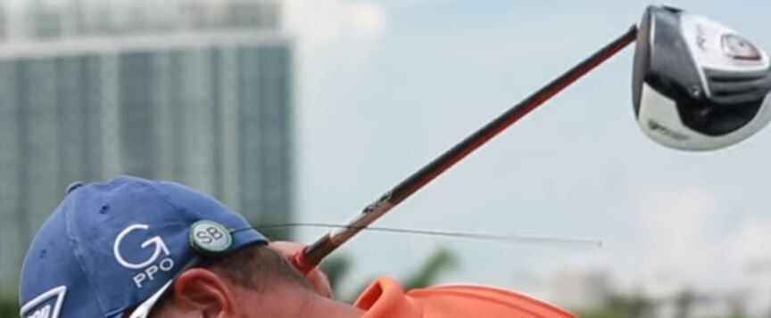 Swing Beep Golf Swing Training Aid to improve Swing and Alignment.