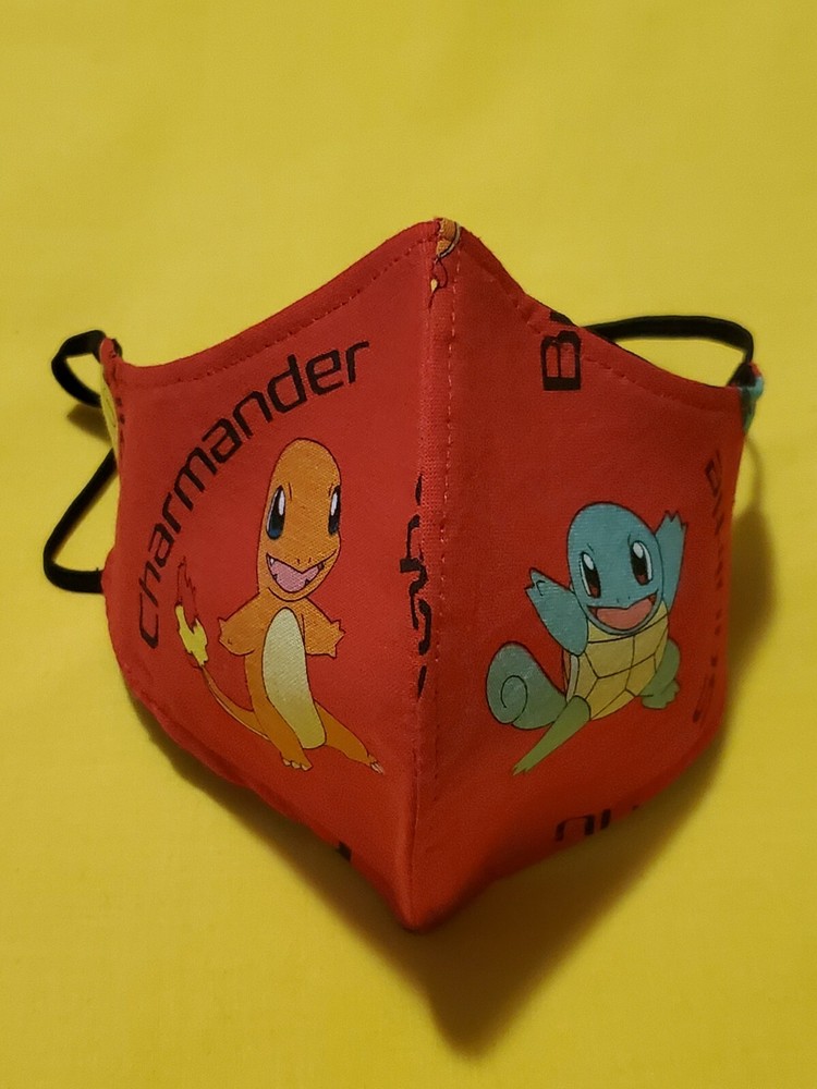 Kids Pokemon Adjustable Face Mask