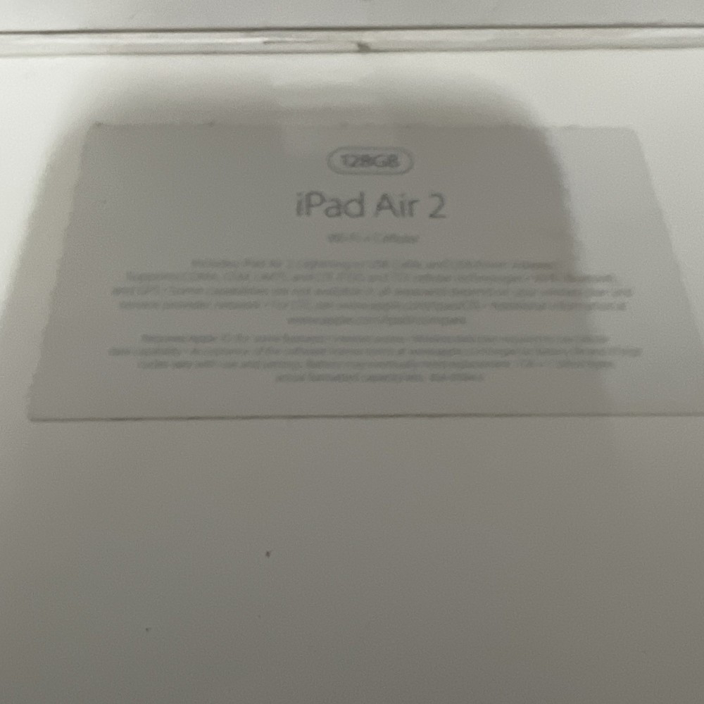 Lot Of 6 Apple iPad Empty Boxes