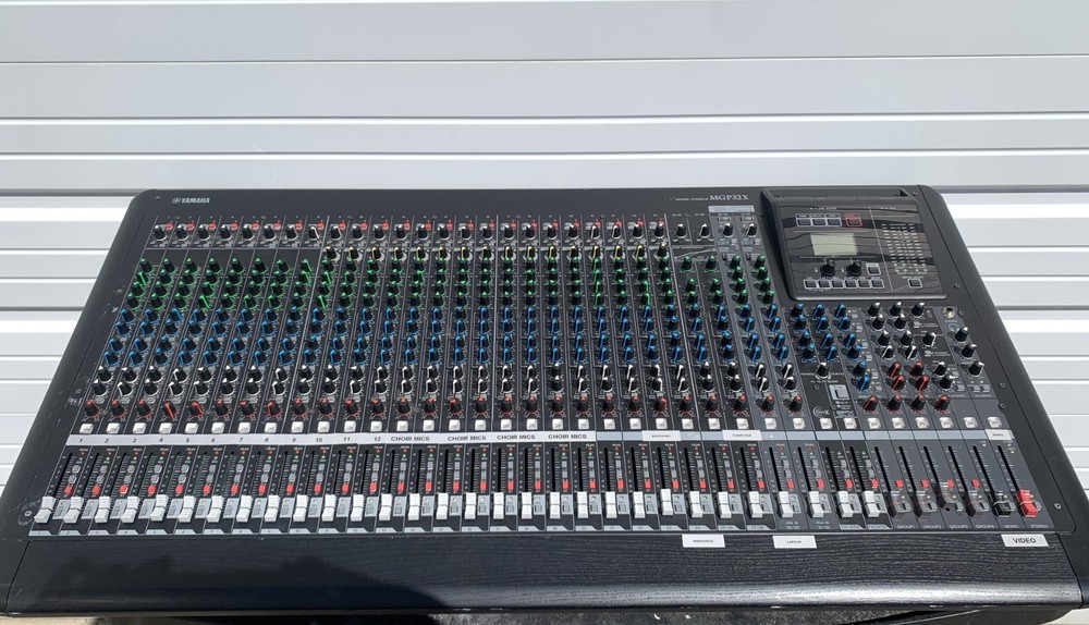 Yamaha Mixing Console Model MGP32X 32 Channels Tested