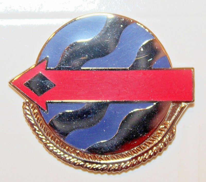 US Army Pacific-Western Command Distinctive Unit Insignia DUI Badge Pin Pair