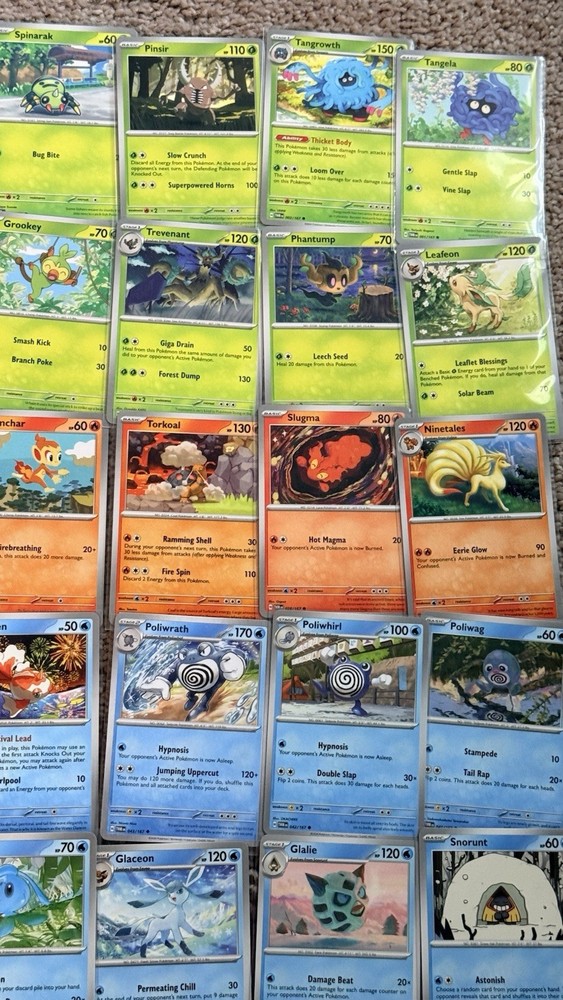Twilight Masquerade Pokemon Master Set Starter Base 140 Cards