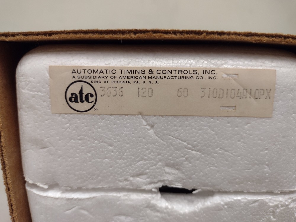 Automatic Timing & Controls 3636 310D104A10PX - New
