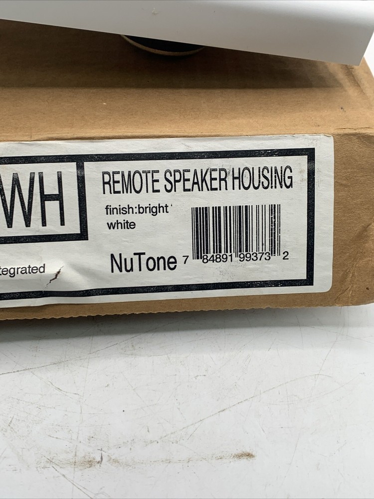 NUTONE IS-100VWH WIDE RANGE 8" SPEAKER See Pics