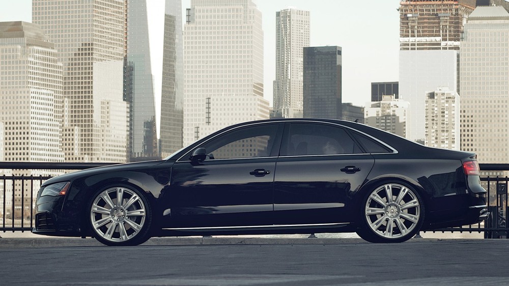 Audi S8 Lowering Evolution Left Kit A8 D4 (Precise Adjustment) Module