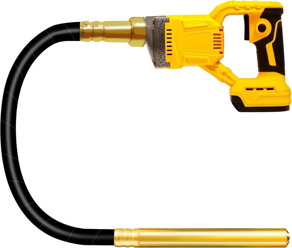 Handheld Concrete Vibrating Tool, Compatible with Dewalt 20V Battery......
