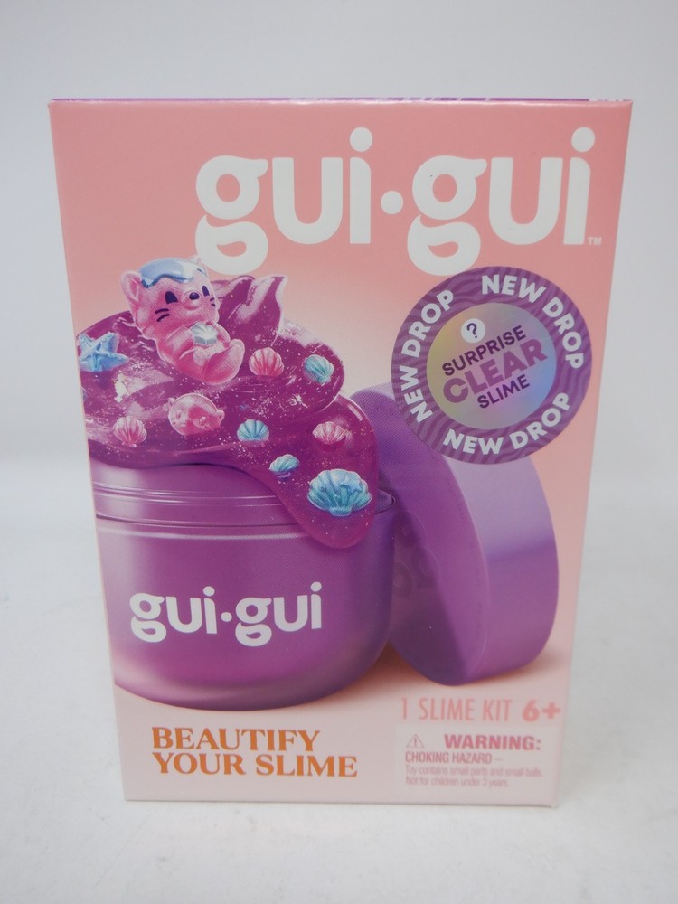 Gui Gui New Slime Kit Limited Edition • CLEAR SLIME
