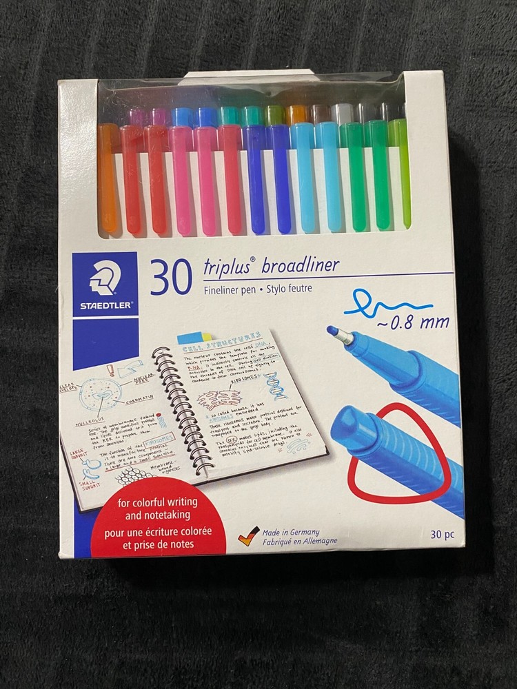 staedtler triplus broadliner 0.8 mm 30 cont