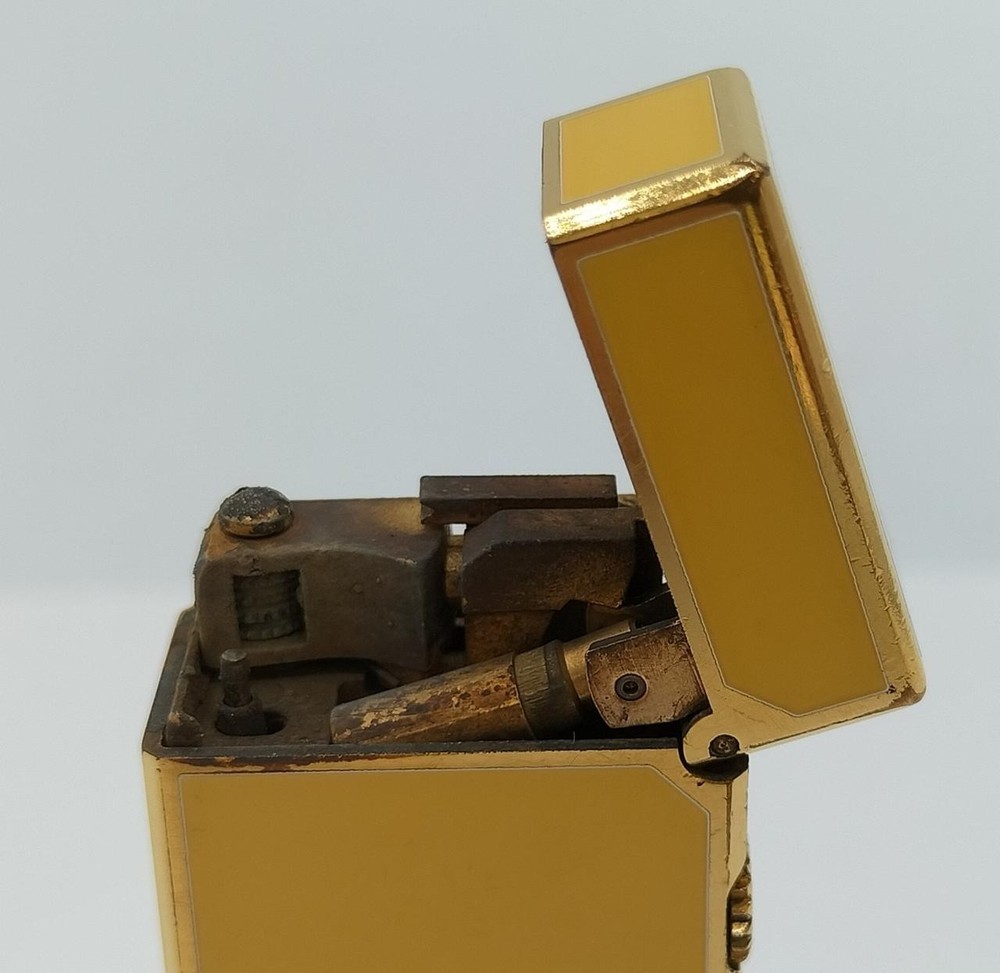 Dunhill Rollagas lighter yellow gold without box