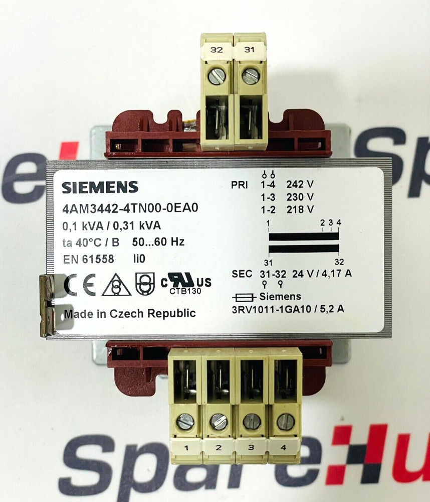SIEMENS 4AM3442-4TN00-0EA0 Transformer