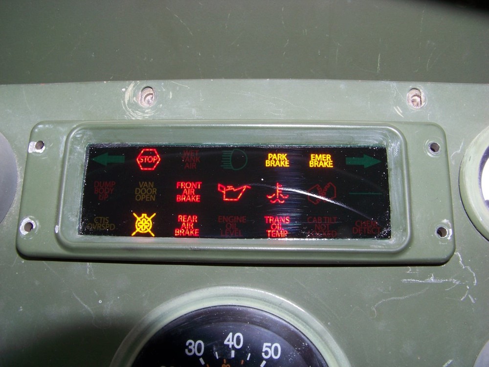 FMTV LMTV M1078 New Dash Display panel repair kit A0 only